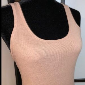 Guess By Marciano Blush Fitted Tank